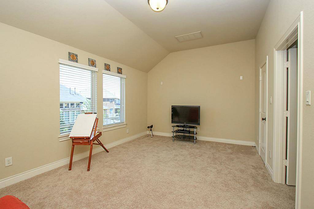 Media room next to the game room pre-wired for surrounding sound system.
