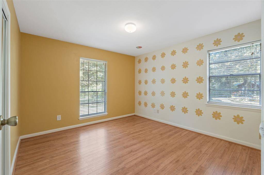 Bedroom number two is a good size and has a bright and clean feel.