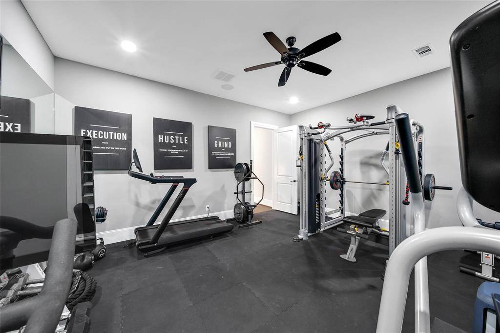 Your private gym awaits