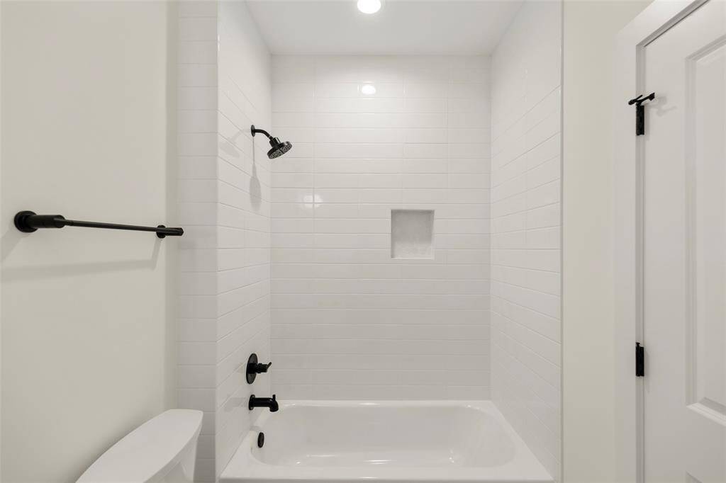 view two of the secondary ensuite bath with its tasteful appointments