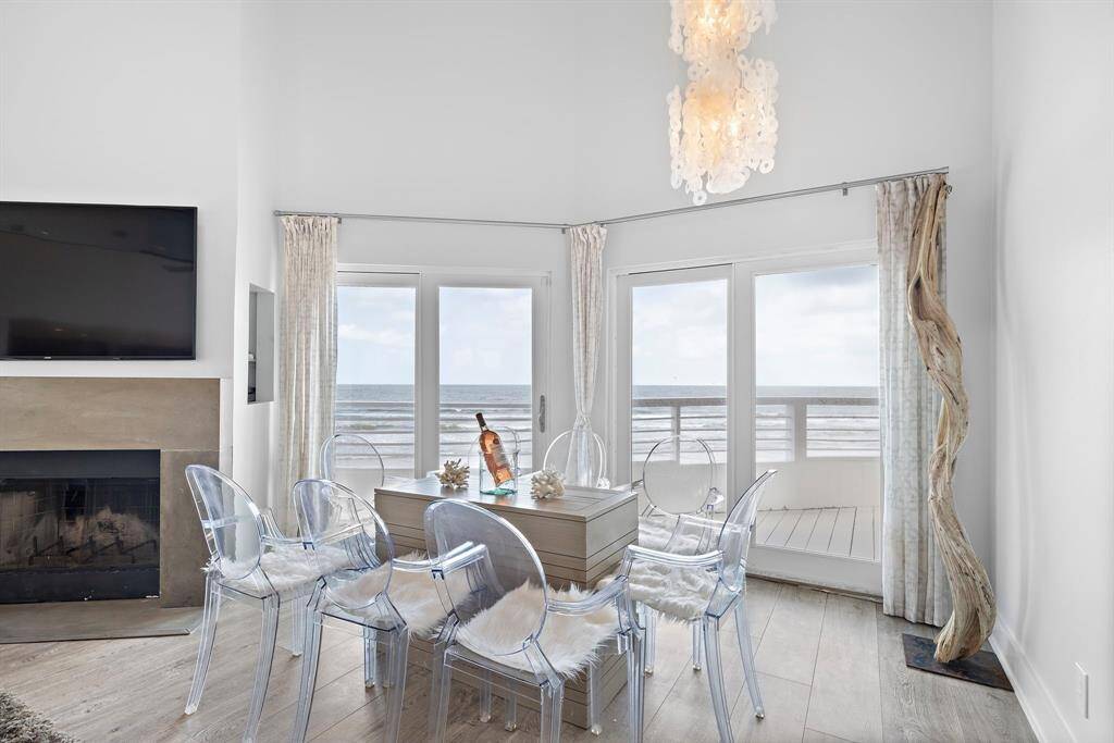 Plenty of space for dining with a view makes for celebrations to remember.