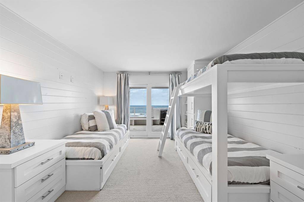 Third bedroom on second level easily sleeps three or more.