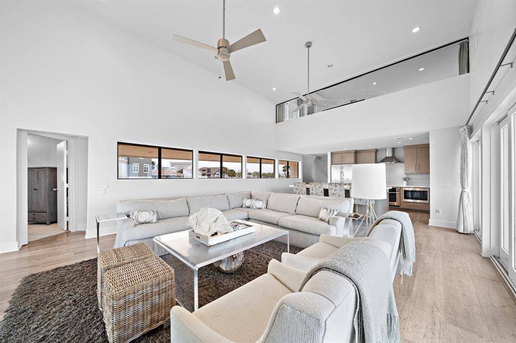 Fine Belgian Balterio flooring throughout the main living areas give this home a feel of luxury.