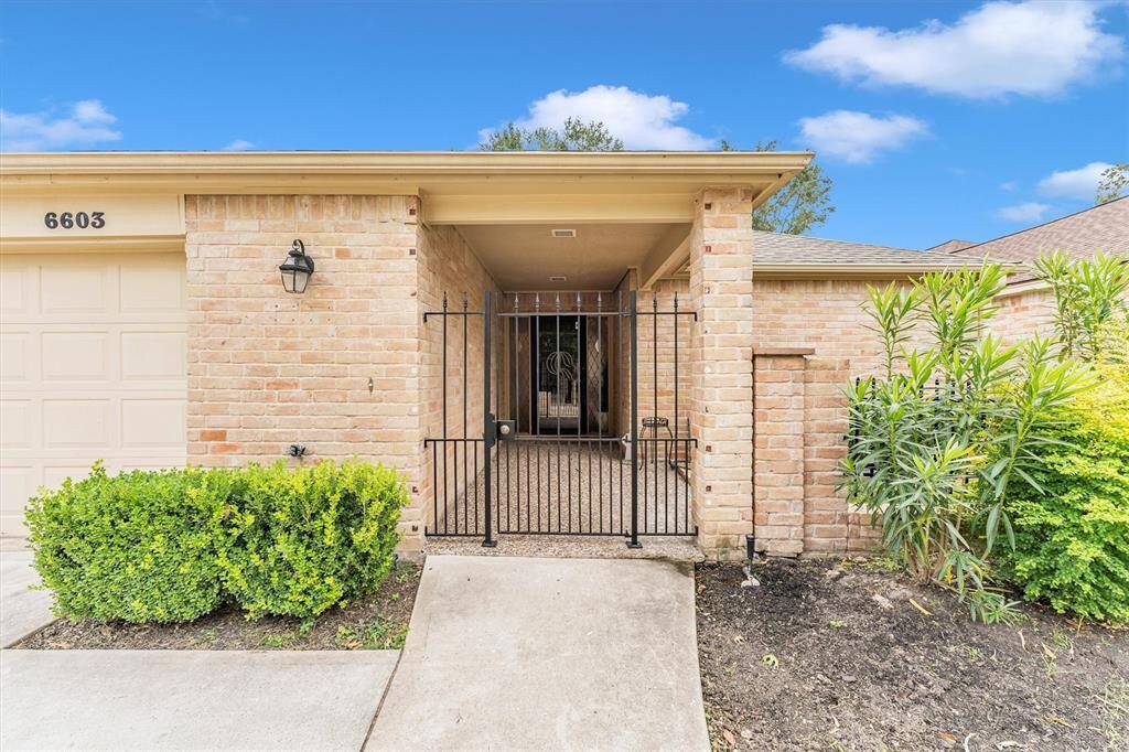 Has its own gated entrance.