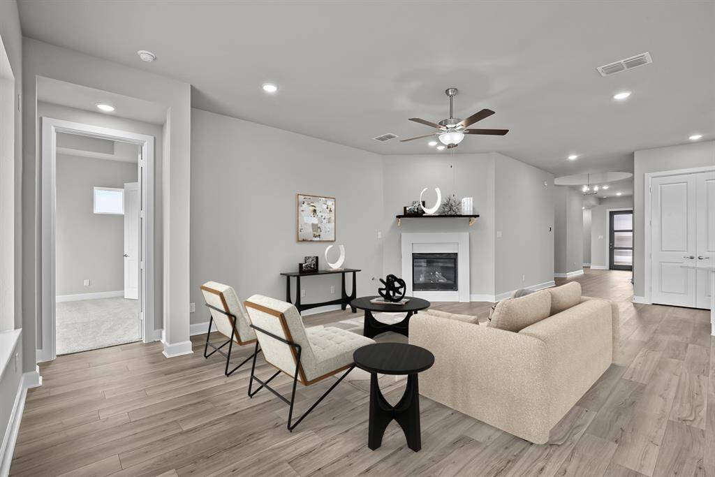 Virtually staged to give you the visual you need to see furniture placement and how the home can live.