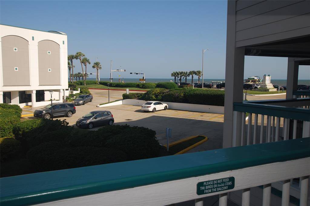 Views of Gulf from private balcony.
