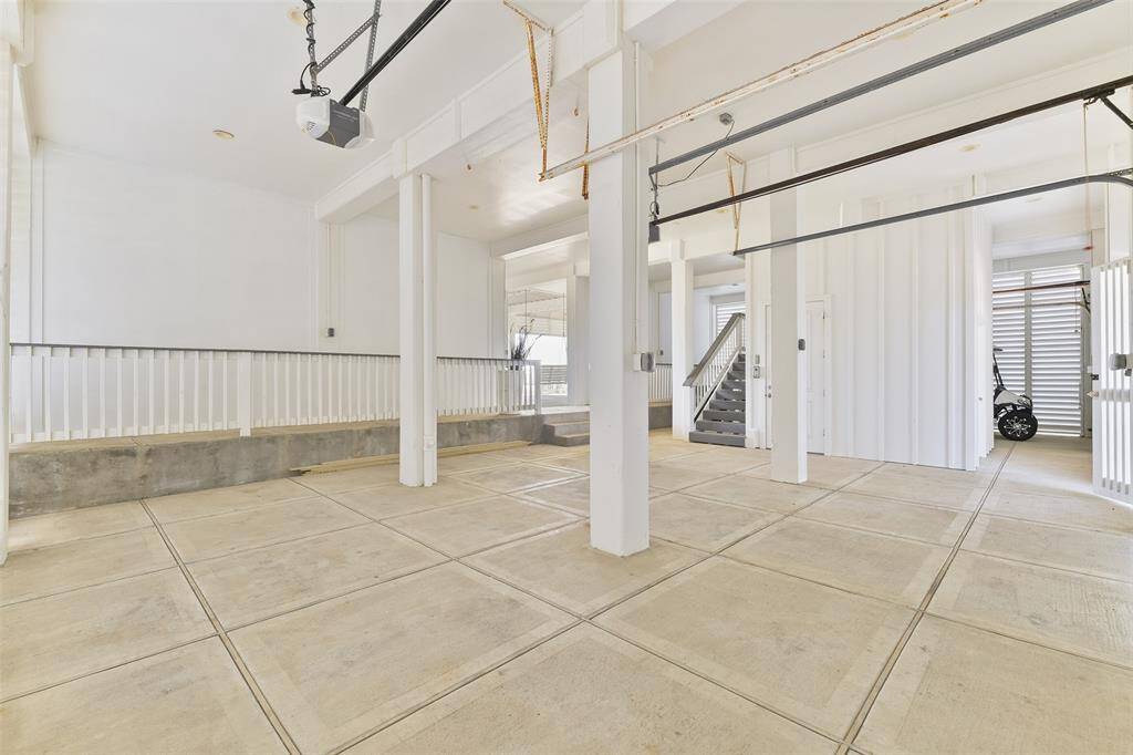 This home offers ample parking with a three-car garage and space for up to 9 vehicles and even includes a golf cart. All supported by oversized 12x12 pilings and engineered PSL beam stringers for structural integrity. Built with 24" open web trusses between the second and third floors, windstorm straps and clips for TDI WP18 certification, and 2x6 exterior walls on 16" centers, this property ensures maximum durability and peace of mind for all things included in coastal living.