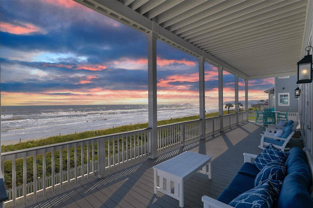 Relax and unwind on the expansive back balcony featuring the high-end low-maintenance TREX decking that faces the beach, where you can enjoy the soothing sound of the waves any time, day or night. This outdoor space offers the perfect retreat for embracing coastal living at its finest.