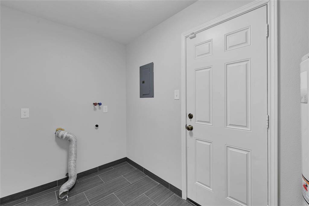 Convenient In-Home Laundry Space
