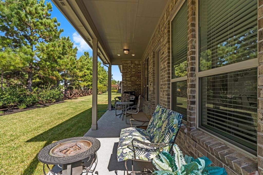 Covered patio