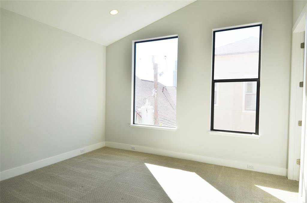 Third floor guest bedroom.