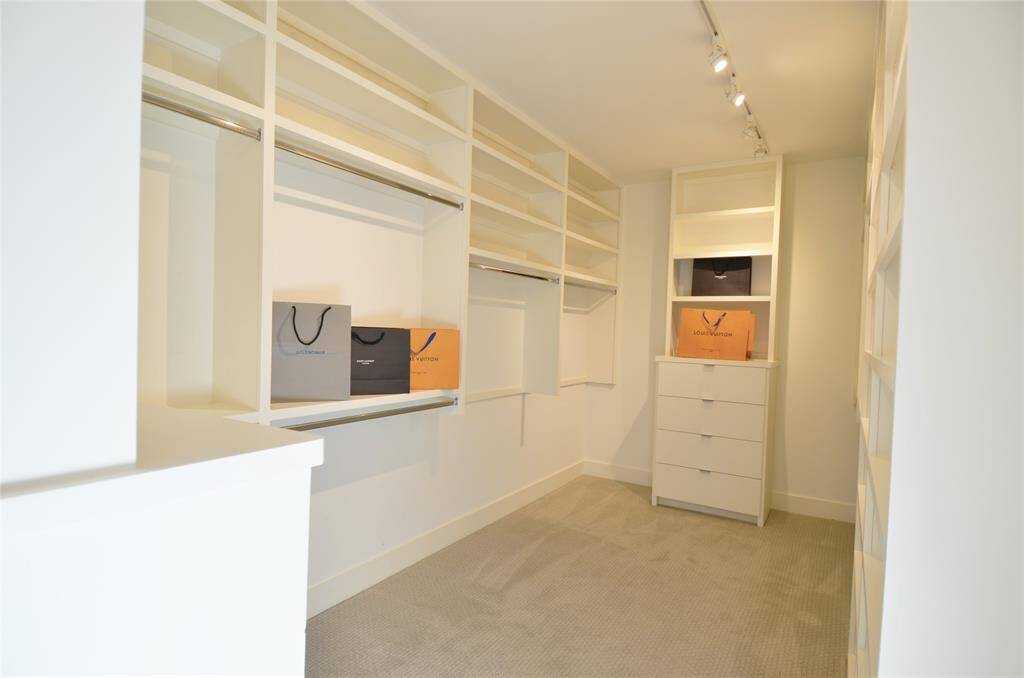 Primary closet.