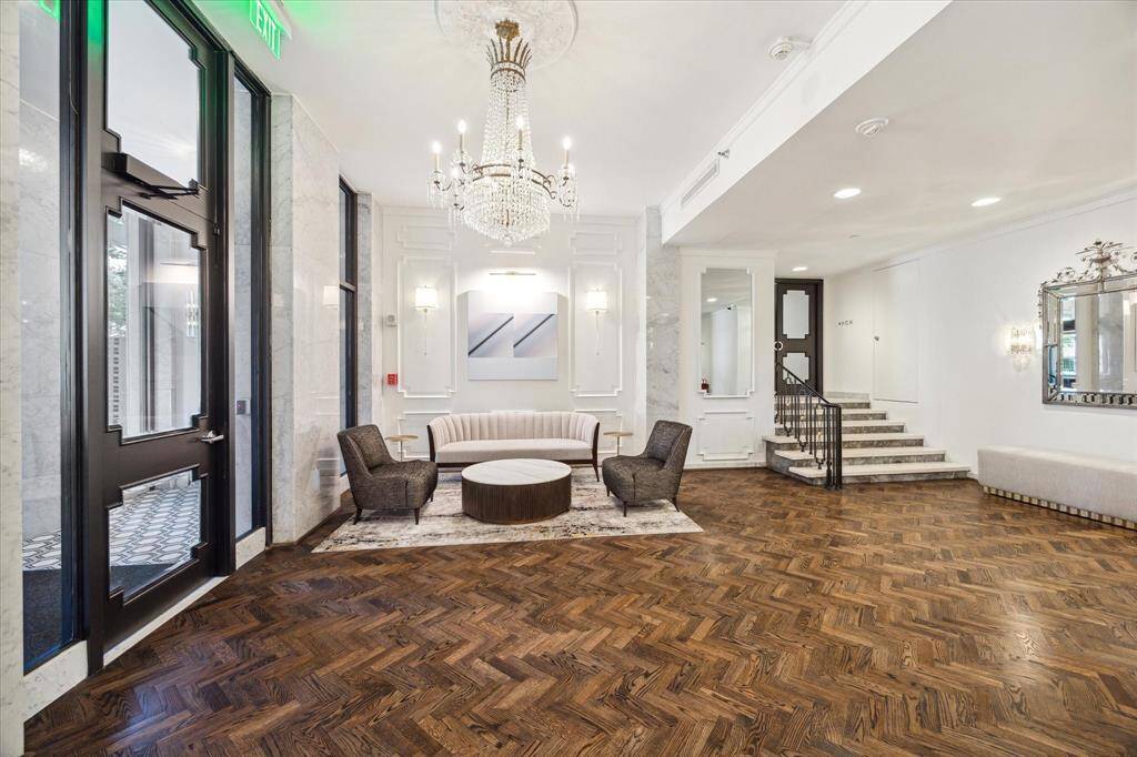 Stunning Lobby re-fresh with Paintings by Artist "Kristen Cliburn".