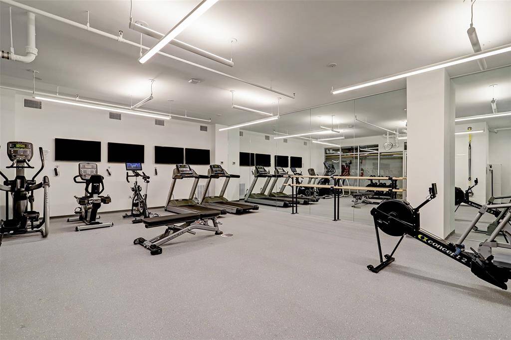 All Equipment is by "Matrix" Virtual Bike is "LesMills"