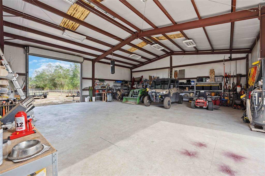 There is plenty of space here for all your outdoor toys!