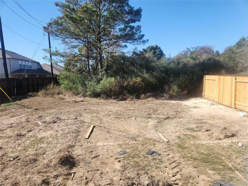 large backyard