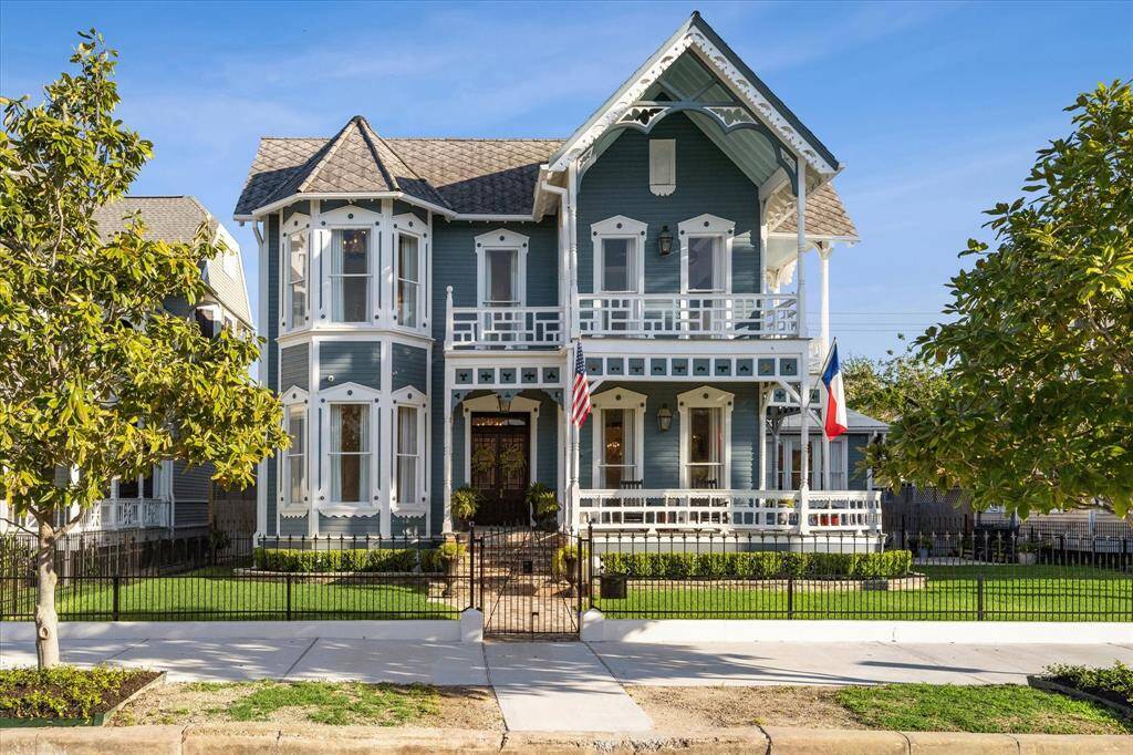 Welcome to 1718 Church St., Galveston, TX. This home is 4,879 SFt. and situated on 2 lots, 10,320 Lot SF. This historical home was renovated top to bottom between 2021-2023.