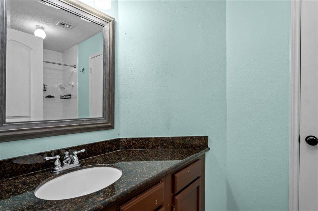 Updated Vanity and Fixtures in the secondary bathroom!