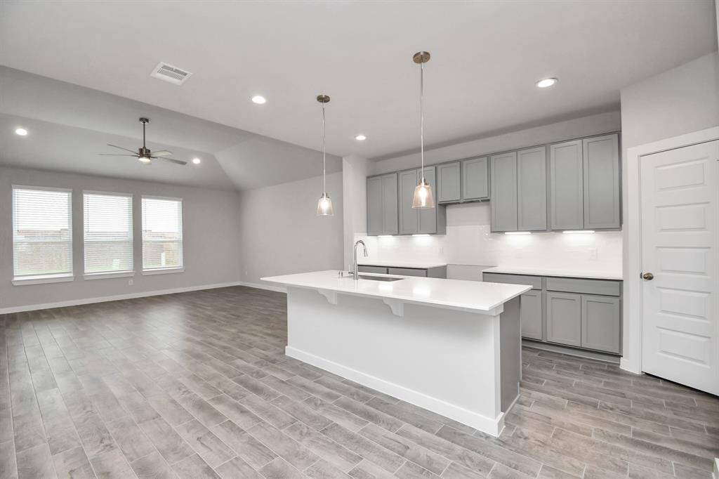 This generously spacious kitchen is a dream realized!