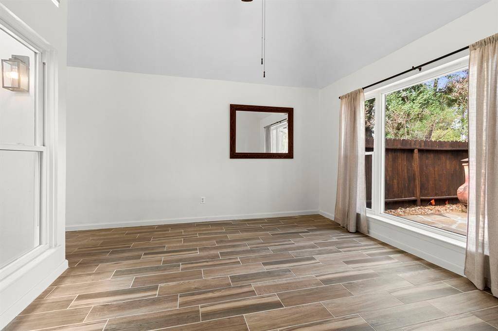 Another view shows the large picture window. All the windows were replaced with double pane windows. So nice for energy efficiency!