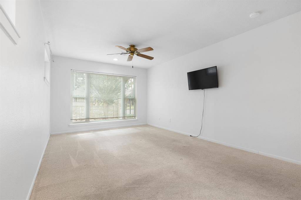 Another view of the secondary (or third) bedroom downstairs