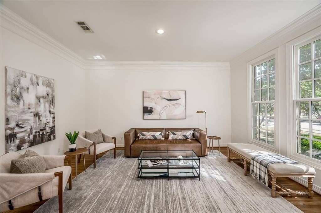 This gracious custom spec home with one owner features 5-bedrooms, 4.5-baths, a guest suite and dedicated home office.
