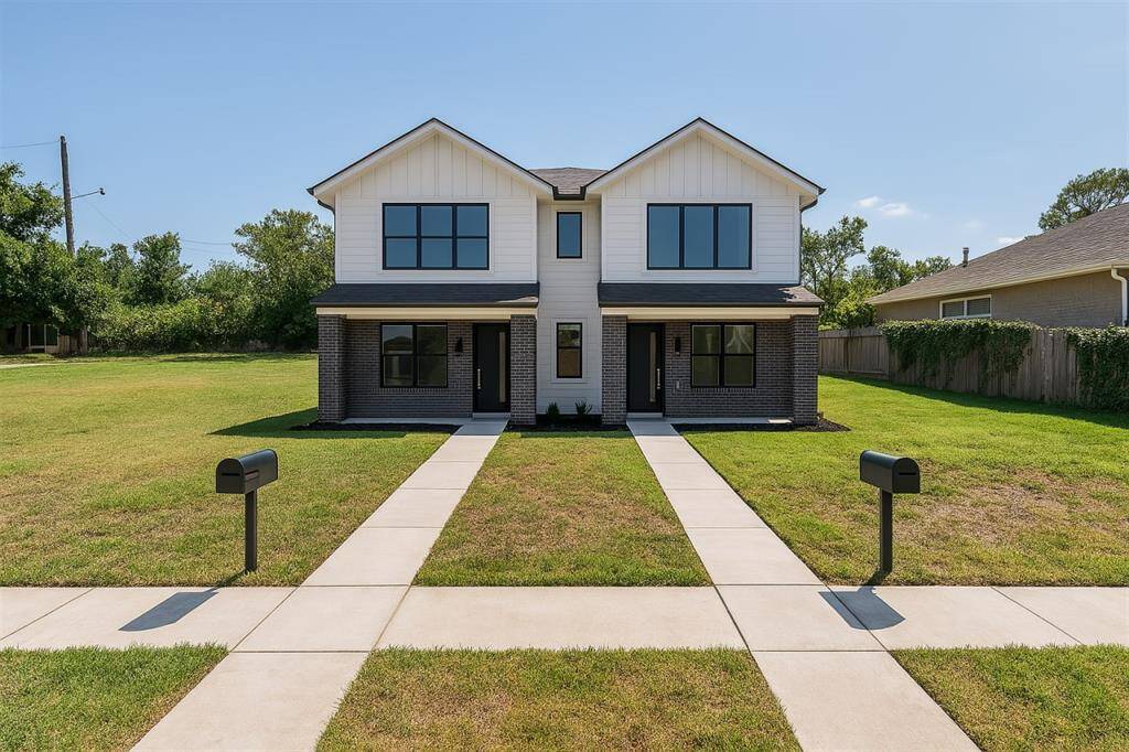 Rendering of what lot could be used for. Duplex.