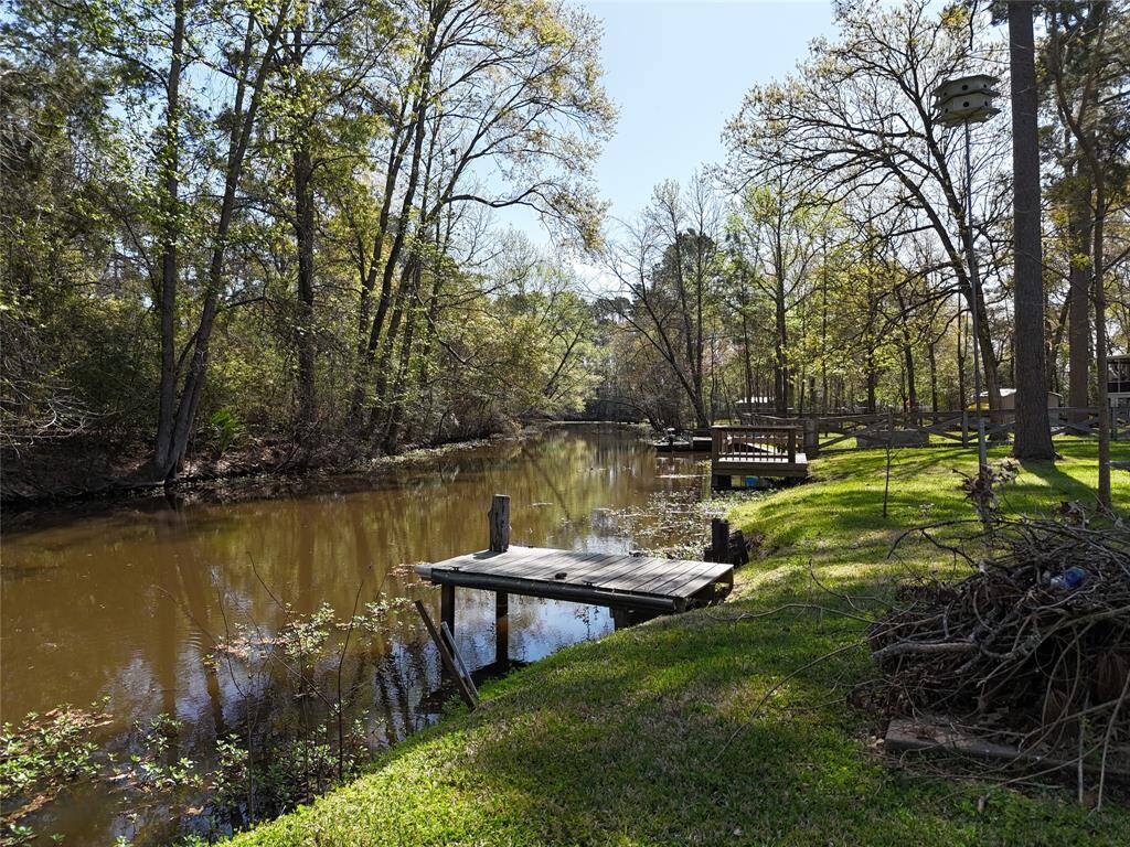 Another look at your great creek front. This creek will lead to Lake Livingston.  See photo 1.