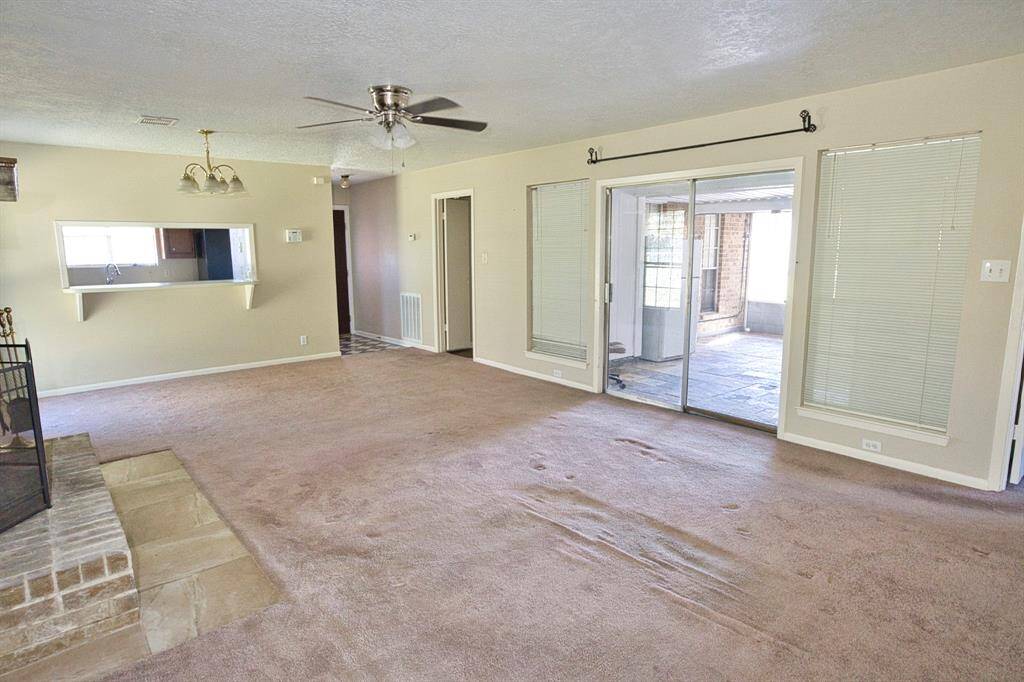 Main Bath & 1st Bedroom is to the Left of the Kitchen