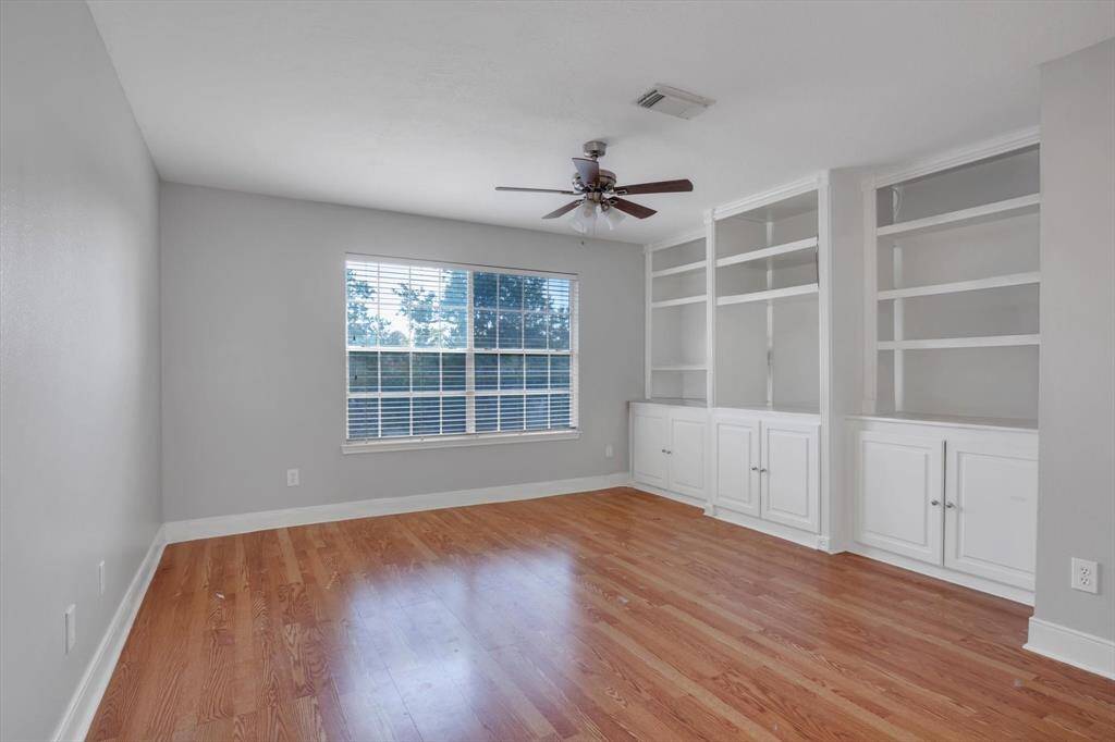 Upstairs game room