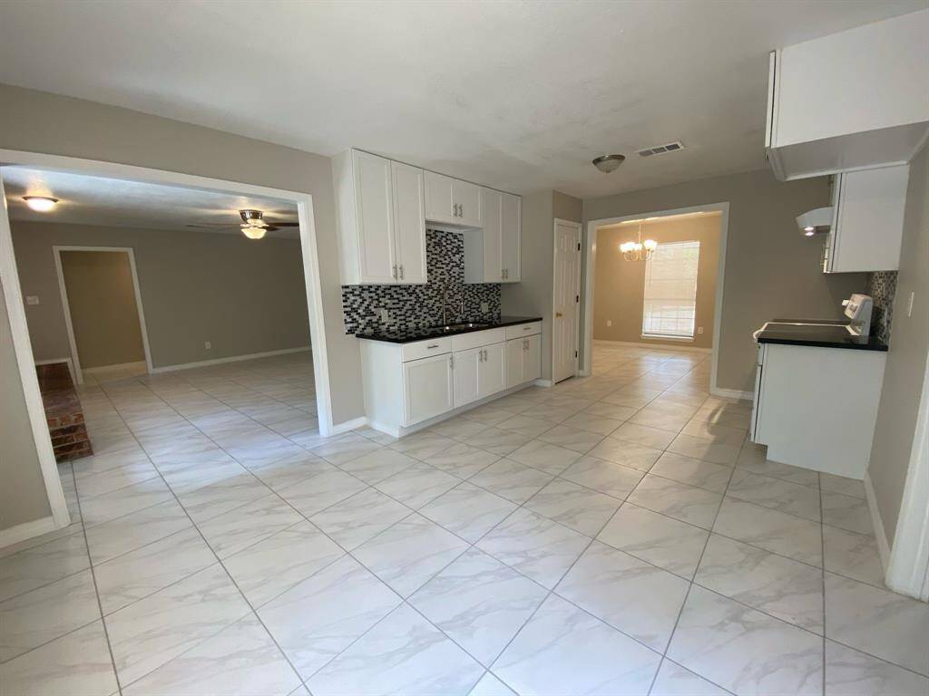 Kitchen and dining.