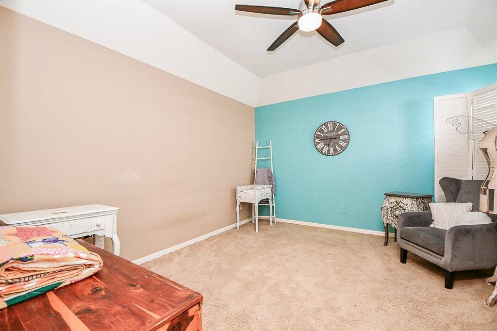 A spacious secondary carpeted bedroom welcomes pieces of any size or shape, however you choose to use the room.