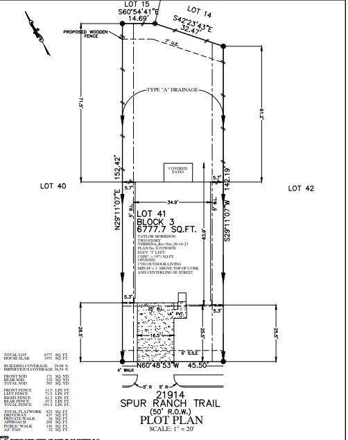 Plot Plan