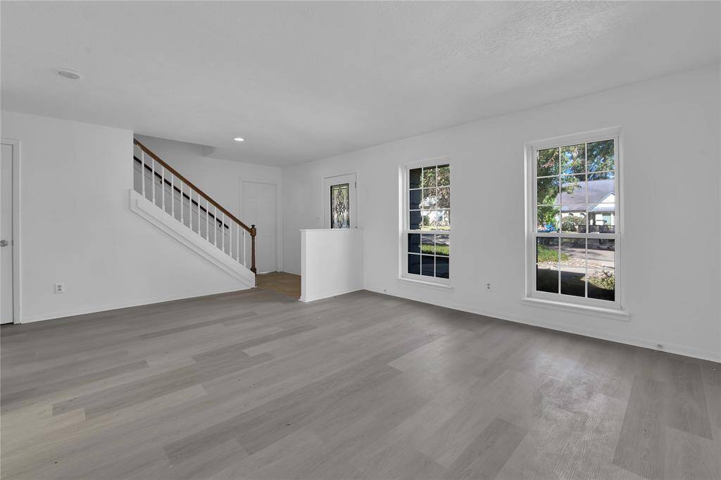 Another view of the large living space.