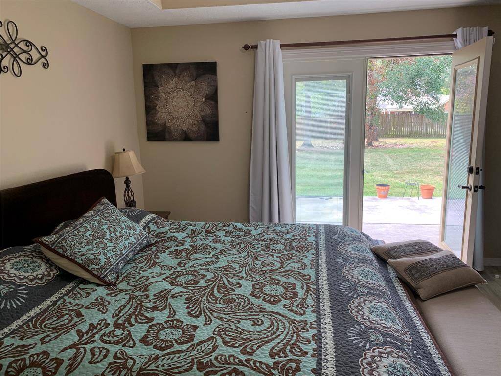 Porch off of Master Bedroom!  Perfect for direct Hot Tub!