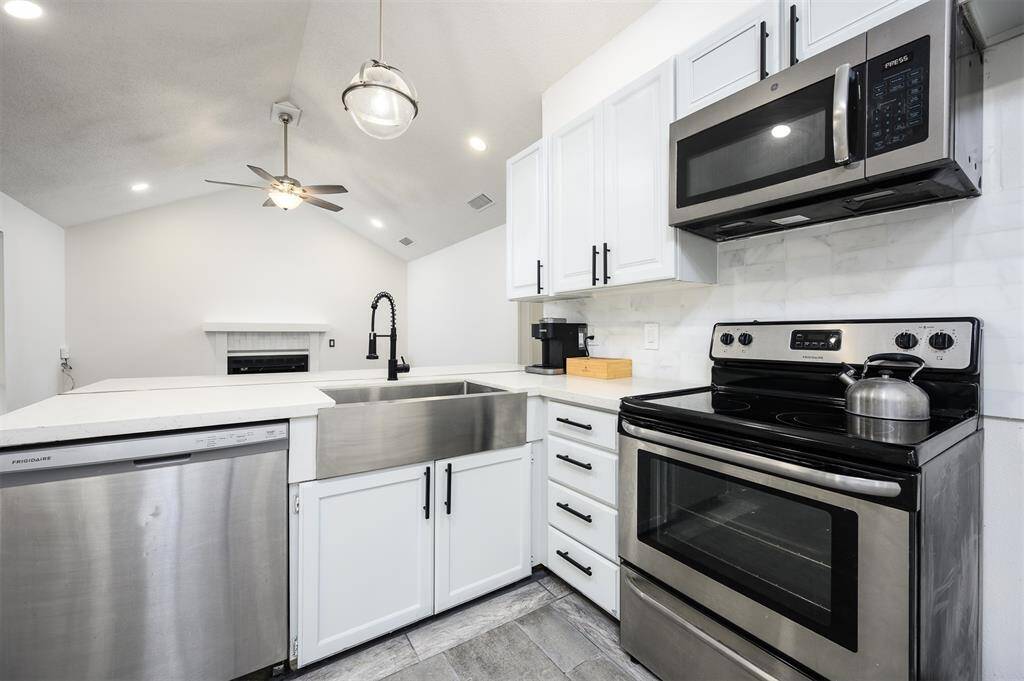 Open living kitchen