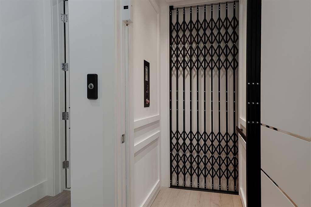 Elevator to second floor.