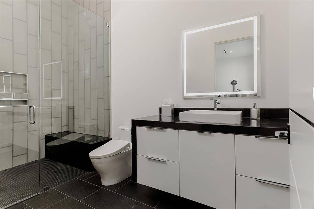 Ensuite bathroom for second bedroom on first floor.