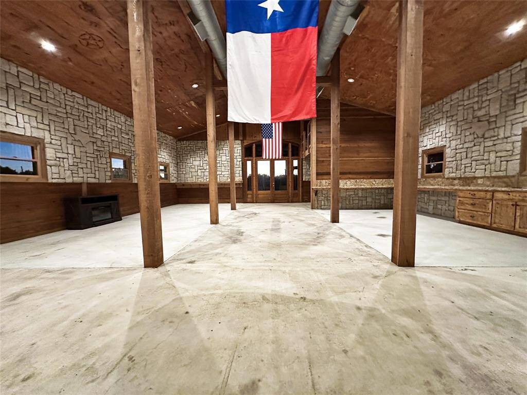 Interior of the “Barn”