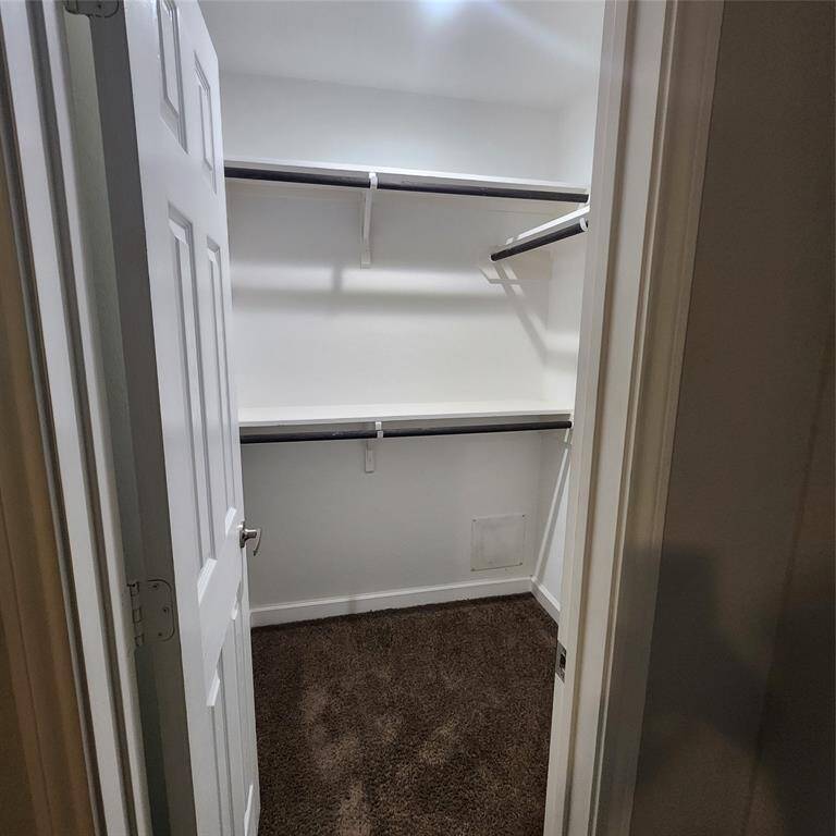 Second bedroom walk in closet