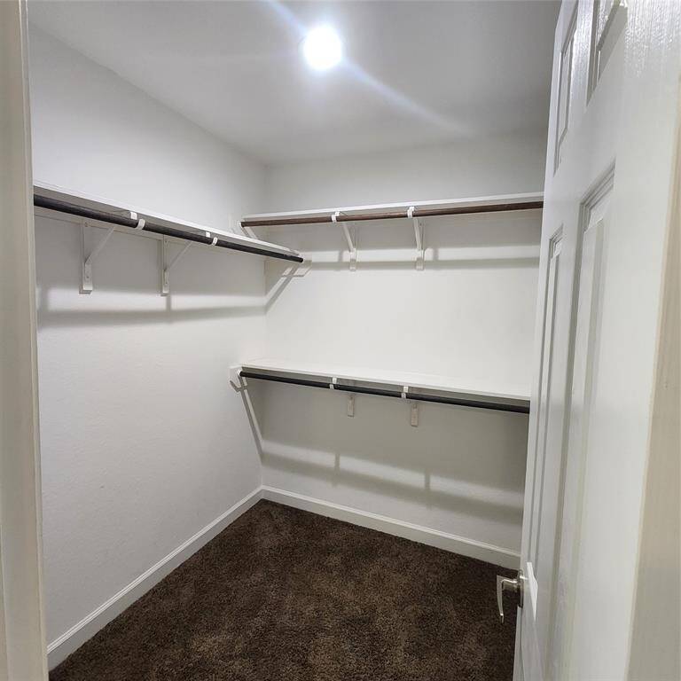 Third bedroom walk in closet