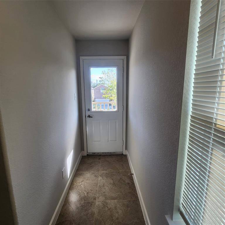 Door leading to balcony on second floor