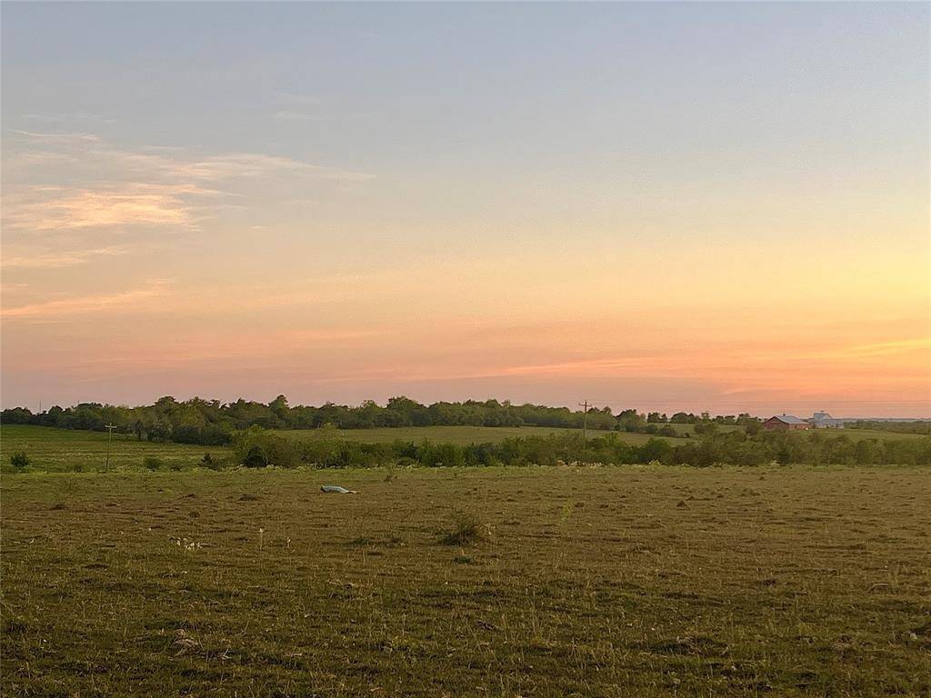 Hilltop view toward side of property