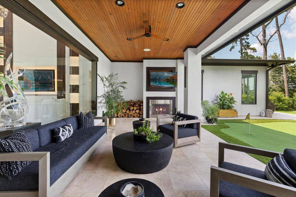 The first floor guest room is an inviting get a way with 2 large closets and picturesque view.