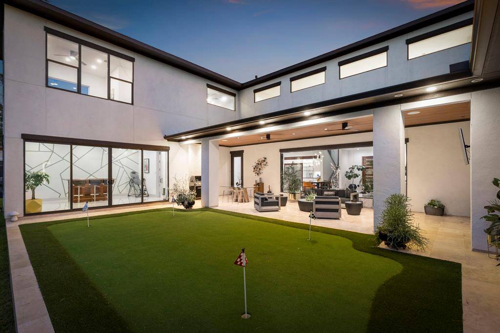 Elevate your golf game from the comfort of home with a putting green of your very own!