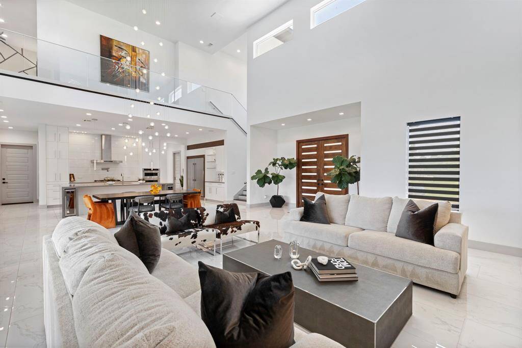 Here, a gorgeous pool rendering showcases the many possibilities that await this pool ready space.  Side view showcases plenty of pool/spa and green space left for pets and play.