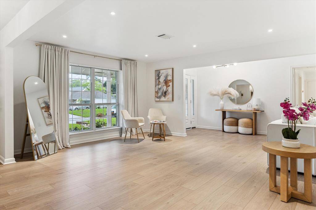 Natural lighting and open floor plan give this home a sophisticated feel