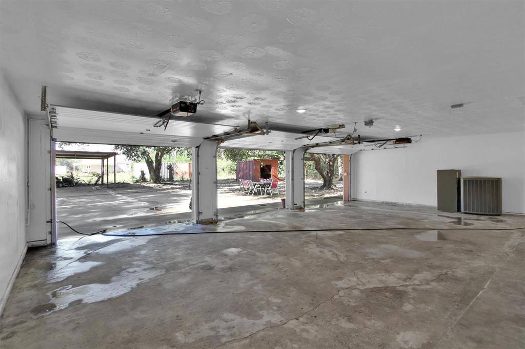3- car garage