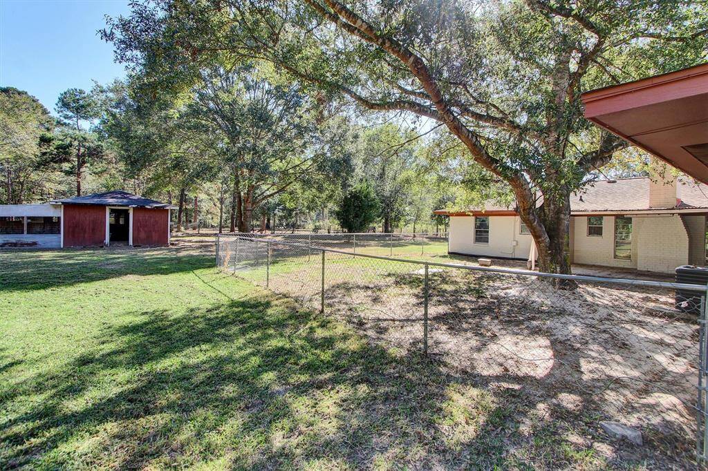 Shed with septic and well