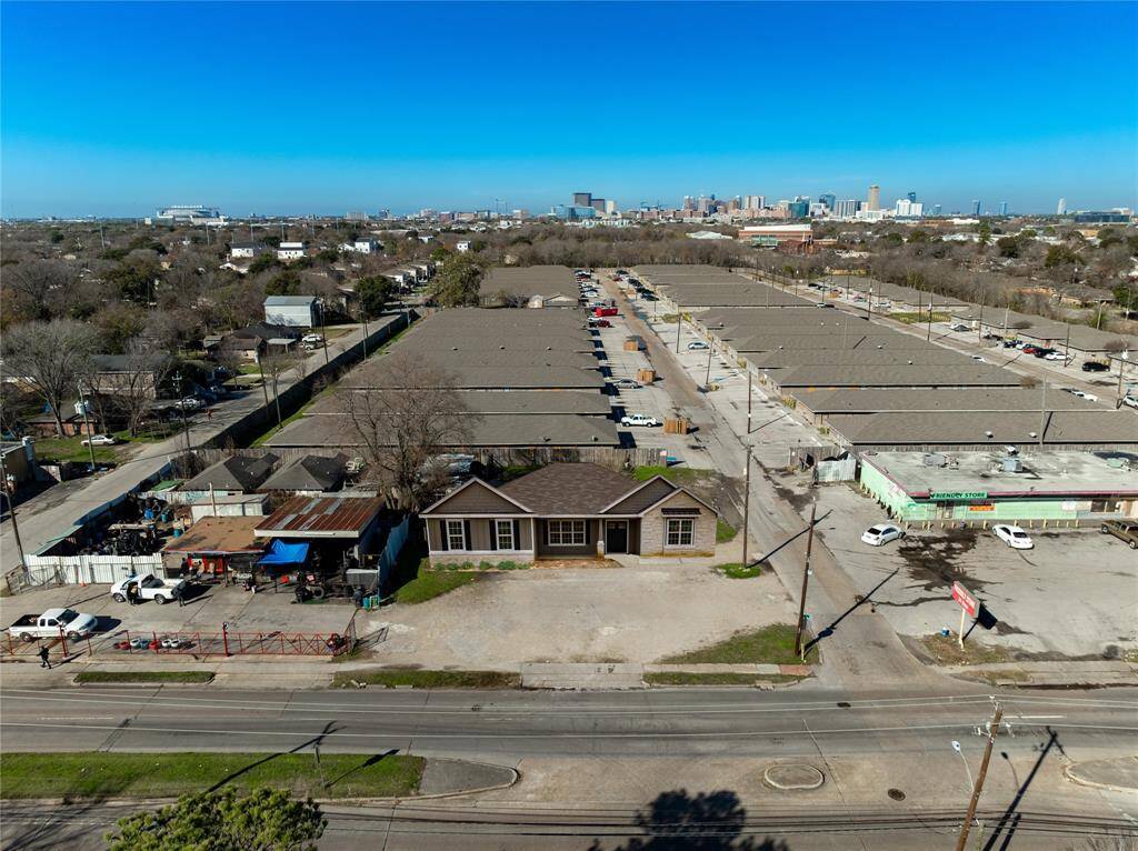 This picture is a rendering of the property/listing. This is a residential/commercial area